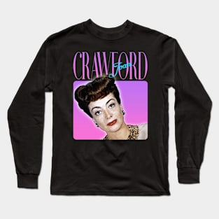 Vintage oldies Joan Crawford Long Sleeve T-Shirt